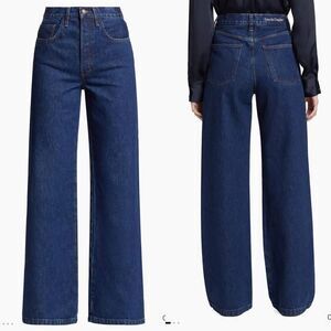 COPY - Favorite Daughter Masha Wide-Leg Jeans, Chastain 27 $228